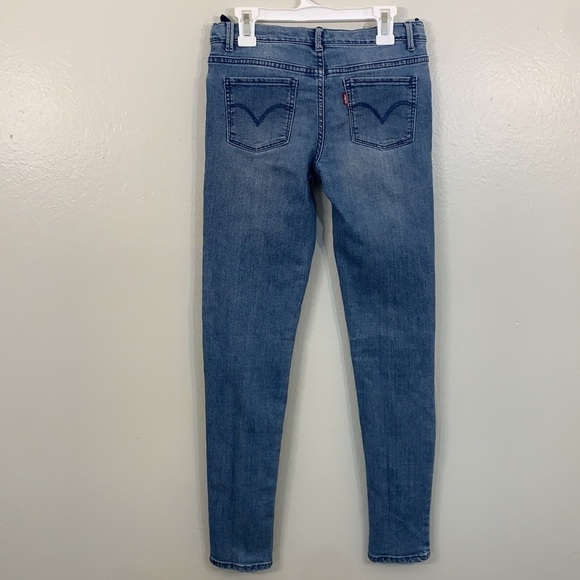GIRLS LEVIS JEANS - Picture 3 of 8